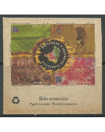 C2203/2206  INCÊNDIOS FLORESTAIS - SELO AROMÁTICO 99 Novo 31.012
